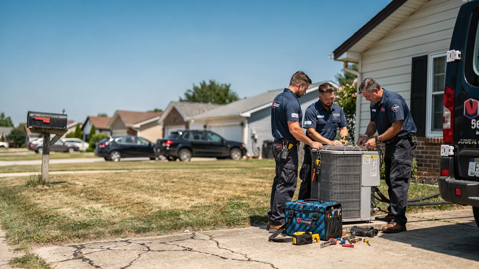 Hvac Repair in Hessmer, LA near me